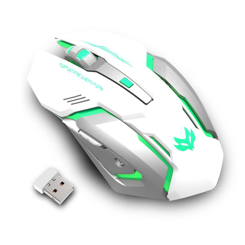 Souris de jeu silencieuse avec recharge sans fil - Image 7