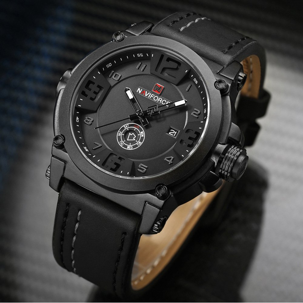 Montres pour hommes, montres avec calendrier, montres à quartz étanches - Image 6