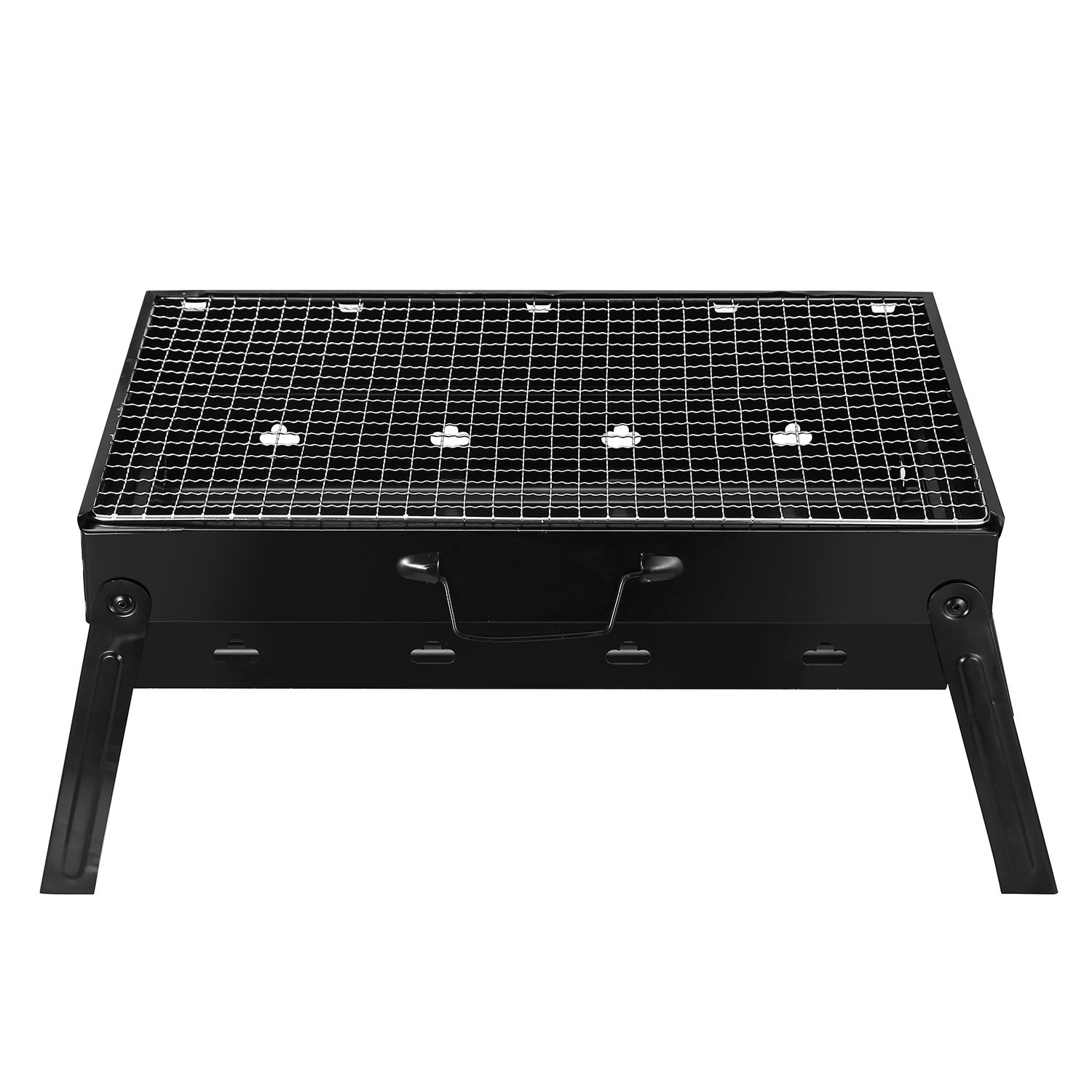 1 barbecue portable pliable au charbon de bois – Fumoir léger pour camping, pique-nique et jardin - Image 8