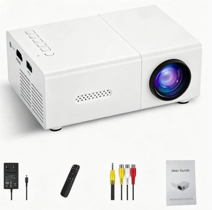 Mini-projecteur HD 1080P T300 pour bureau ou domicile - Image 5