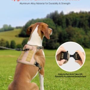 Harnais tactique anti-traction pour grands chiens – Gilet réglable pour animaux
