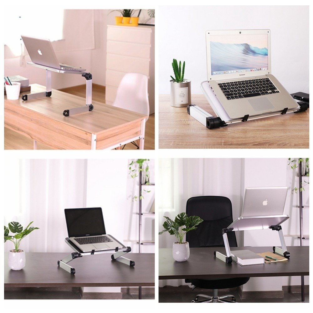 Support ergonomique pliable pour ordinateur portable et tablette - Image 2