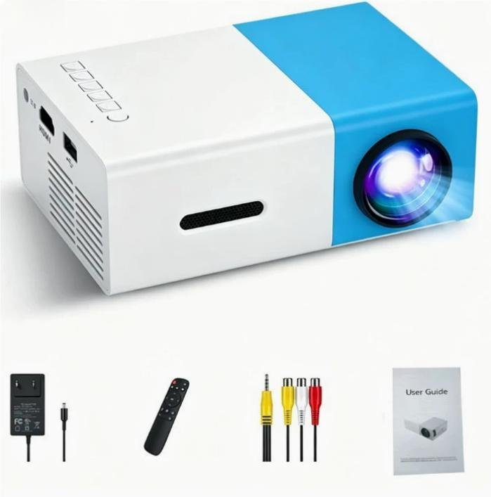 Mini-projecteur HD 1080P T300 pour bureau ou domicile - Image 2