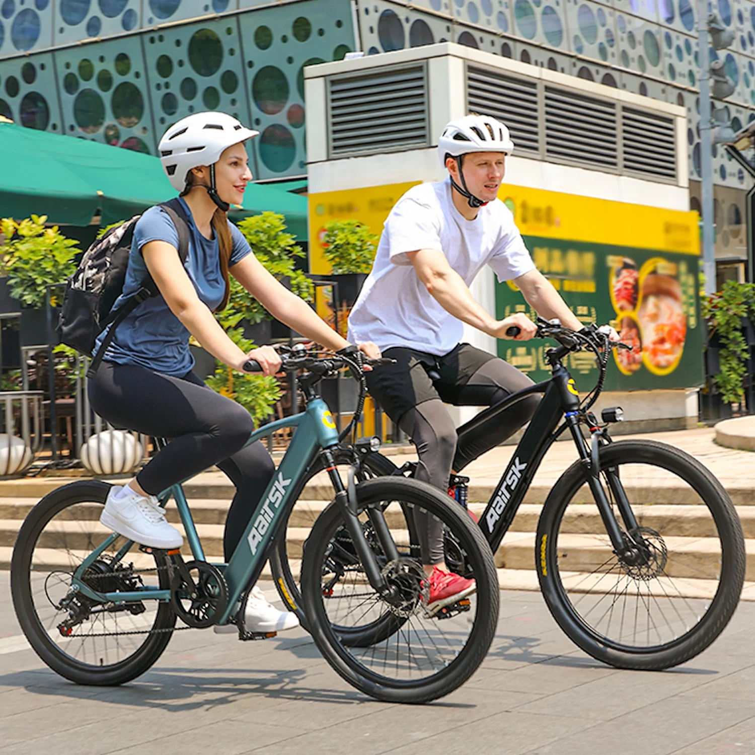 Vélo Électrique Aairsk GT900 - Double Suspension, 21 Vitesses - Image 8