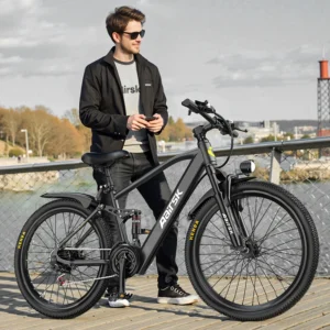 Vélo Électrique Aairsk GT900 - Double Suspension, 21 Vitesses