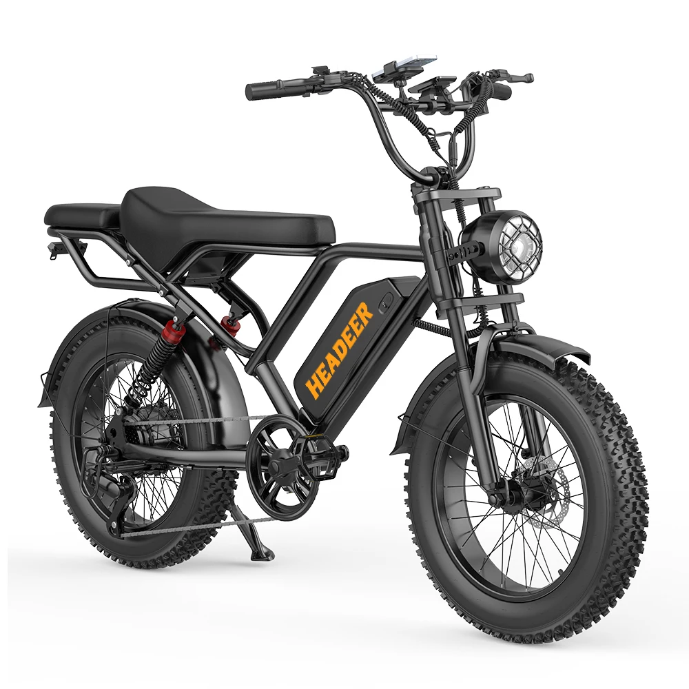 Vélo Électrique HEADEER BK20 - 750W, Batterie 48V, Fat Tire 20" - Image 2