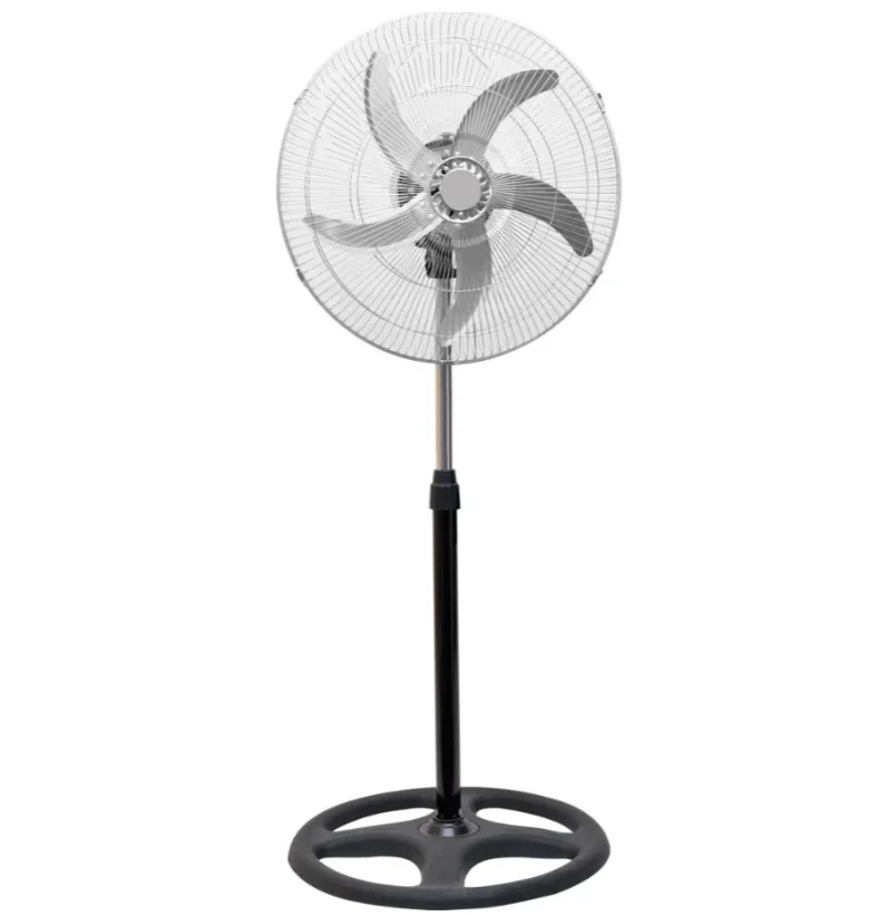 Ventilateur sur Pied Réglable - 5 Pales, Silencieux & Rotatif - Image 2