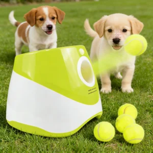 Lanceur de balles automatique pour chien - 3 Vitesses