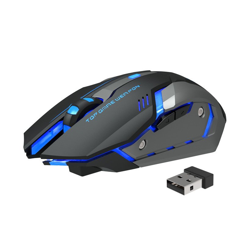 Souris de jeu silencieuse avec recharge sans fil - Image 4