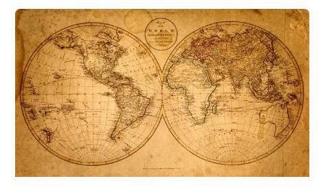 Toile peinte représentant la Terre – Affiche décorative pour salon - Image 2