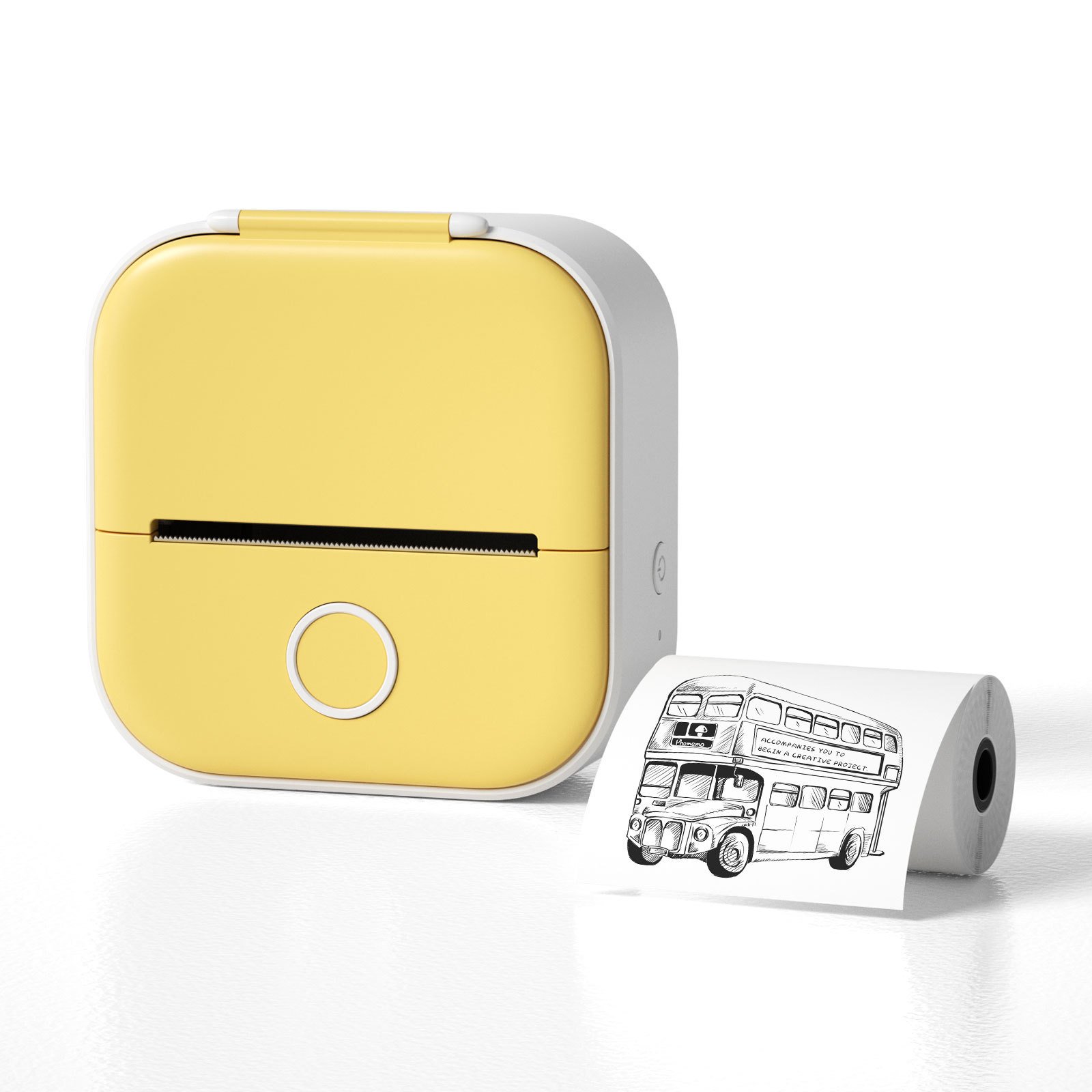 Mini imprimante d'étiquettes thermique portable, imprimante photo pour la maison, imprimante de corrections de questions pour étudiants, compatible Bluetooth, étiquette de prix - Image 9