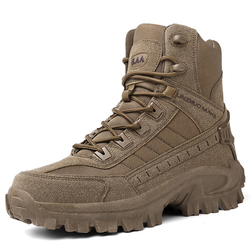Bottes militaires russes de combat, bottes d'entraînement résistantes à l'usure, chaussures pour la randonnée en plein air et l'alpinisme. - Image 8
