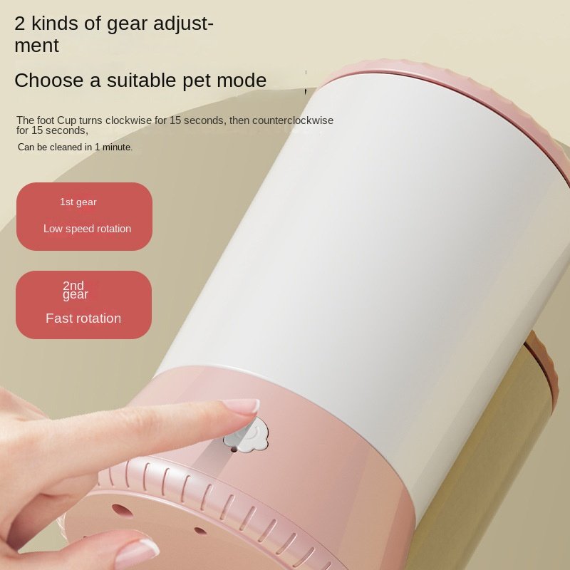 Bain de pattes automatique pour chiens et chats - Dispositif intelligent de nettoyage des pattes pour animaux de compagnie - Image 3