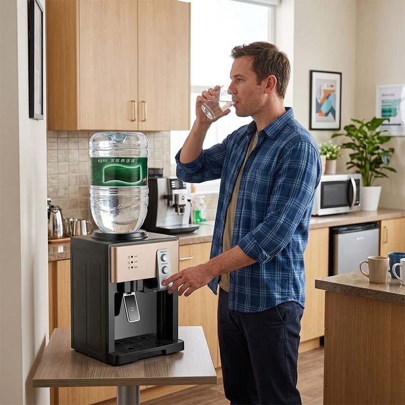 Distributeur d'eau électrique de comptoir 8°C-95°C, fontaine à eau chaude et froide pour la maison, la cuisine et le bureau - Image 6