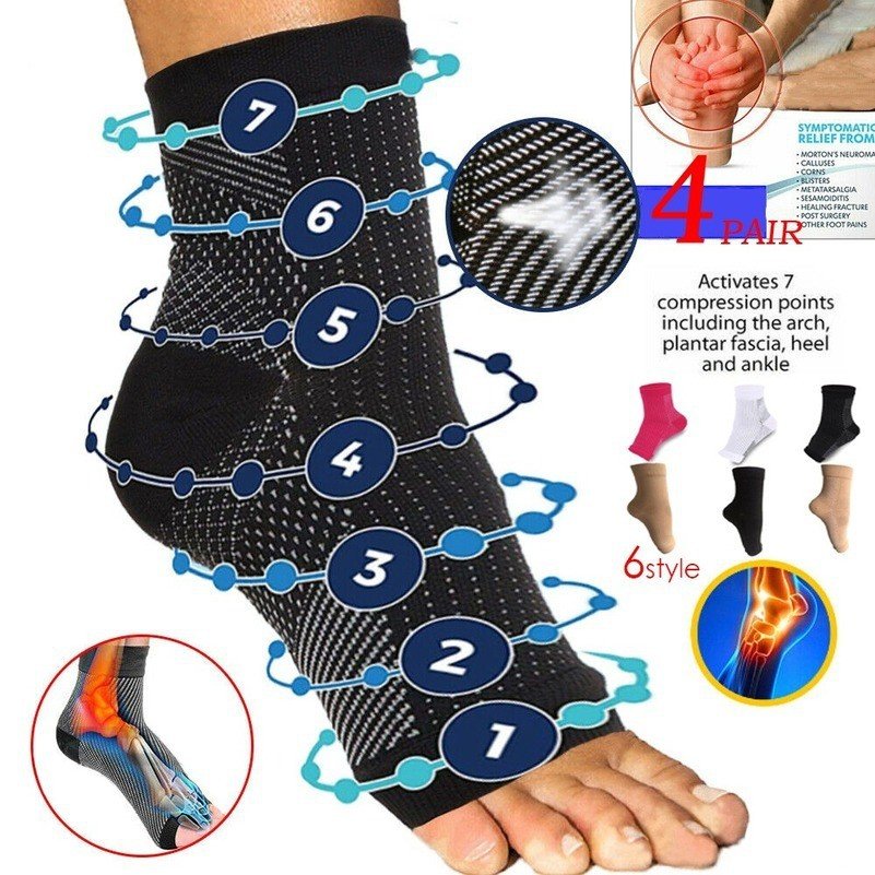 Chaussettes de sport mollet, chaussettes de compression pour fitness en extérieur, chaussettes de maintien pour corde à sauter, chaussettes de protect - Image 3