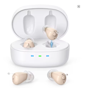 Mini-appareil auditif rechargeable à réduction de bruit, appareil auditif intra-auriculaire