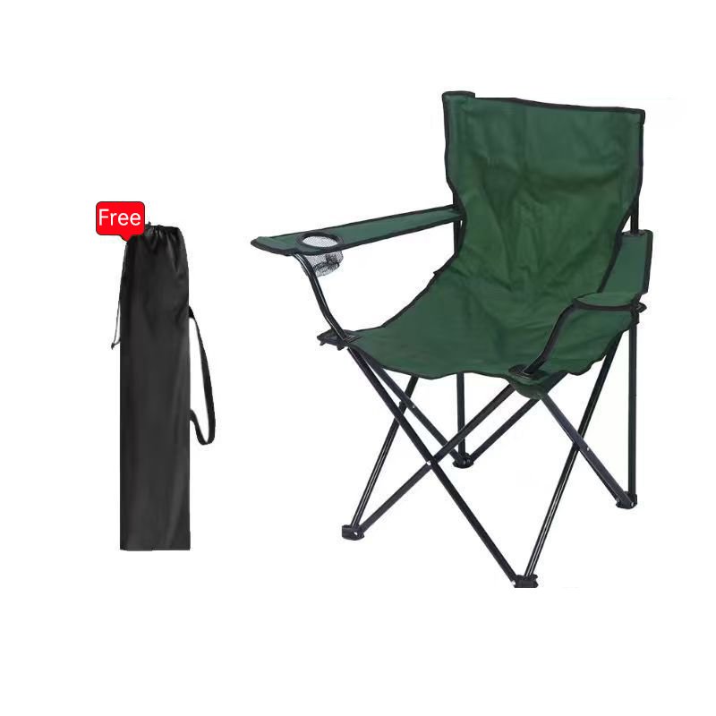 Chaise de camping pliante et portable – Siège de pêche 50 x 50 x 80 cm, léger et robuste, supporte jusqu'à 130 kg, facile à transporter - Image 4