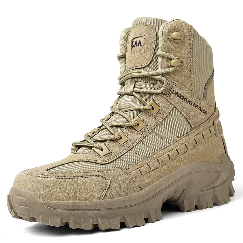 Bottes militaires russes de combat, bottes d'entraînement résistantes à l'usure, chaussures pour la randonnée en plein air et l'alpinisme. - Image 6
