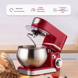 Robot pâtissier 400 W, appareil de cuisine multifonctionnel – Pétrisseur automatique et batteur à œufs électrique pour usage domestique