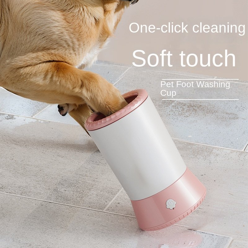Bain de pattes automatique pour chiens et chats - Dispositif intelligent de nettoyage des pattes pour animaux de compagnie - Image 2