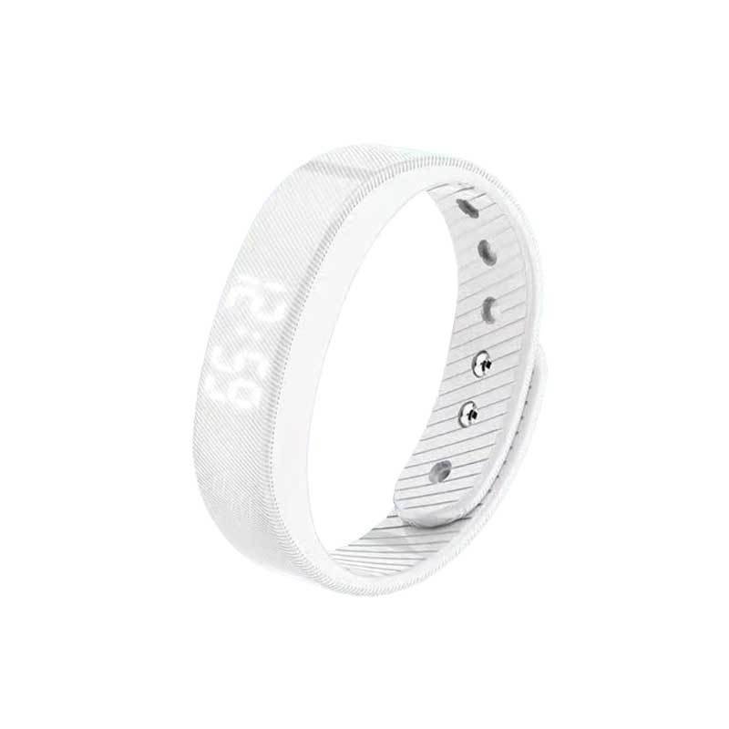 Montre connectée / Bracelet connecté – Écran couleur rond – Musique, météo, podomètre, fonctions sportives - Image 7