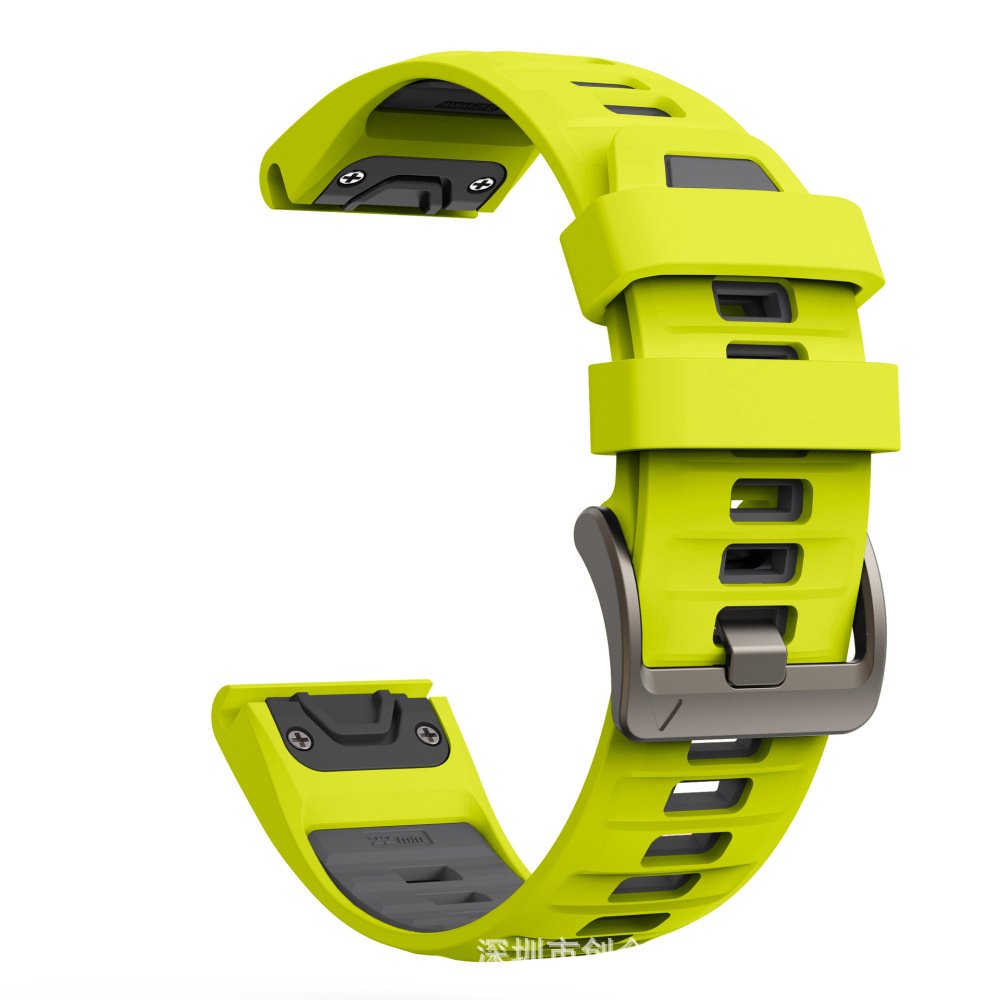 Compatible with Garmin Fenix 8 Official Style Strap, Fenix 8 Series 43/47/51mm Quick-Release Silicone Watch Band - Image 10