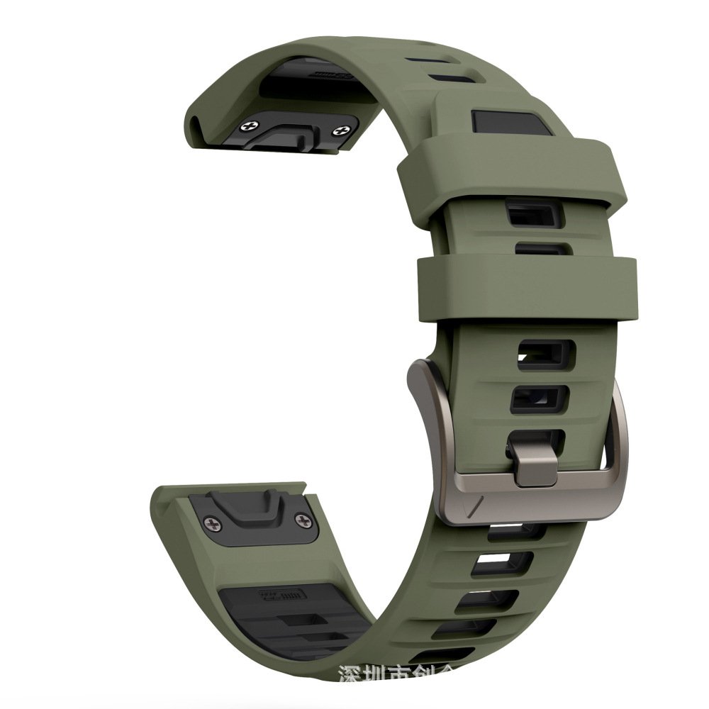 Compatible with Garmin Fenix 8 Official Style Strap, Fenix 8 Series 43/47/51mm Quick-Release Silicone Watch Band - Image 16