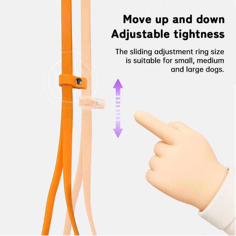 Corde d'attache antidérapante pour le bain des chiens – Sangle de table de toilettage avec adhérence en silicone pour une contention sécurisée des ani - Image 12