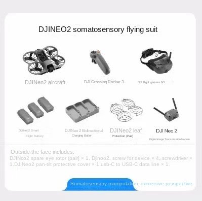 Drone DJI Neo 2 Flying Smart Follow 4K, caméra de vol mini d'entrée de gamme pour débutants, idéale pour la photographie aérienne. - Image 7