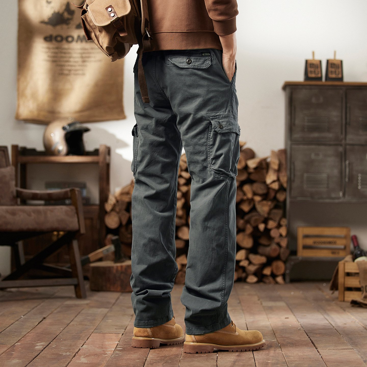 Pantalon ample pour hommes, pour la randonnées - Image 4