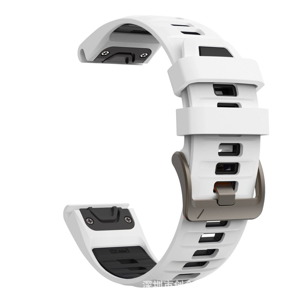 Compatible with Garmin Fenix 8 Official Style Strap, Fenix 8 Series 43/47/51mm Quick-Release Silicone Watch Band - Image 12