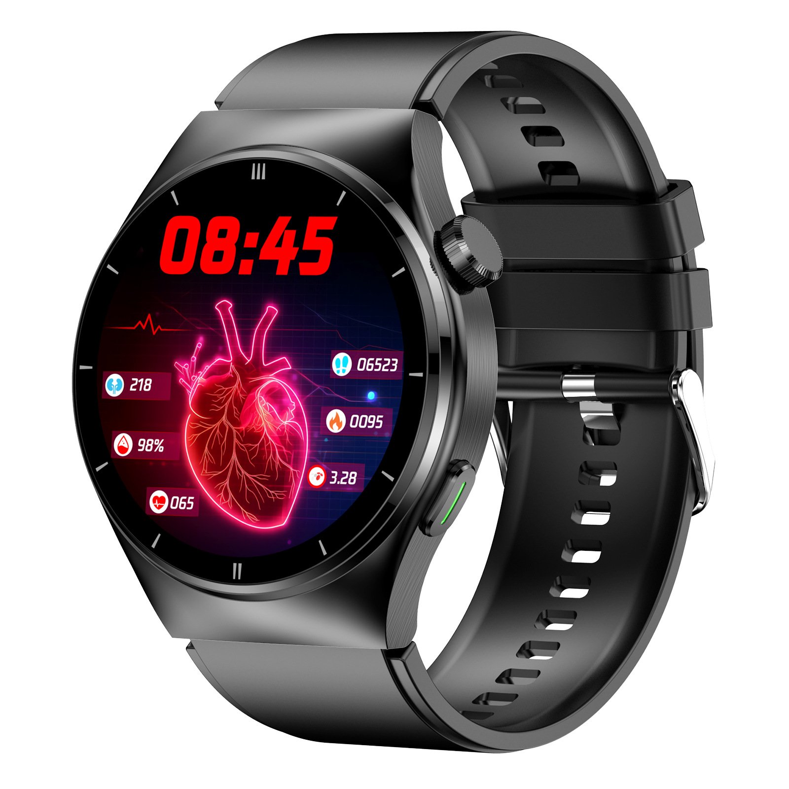 Montre connectée F320 : thérapie laser, appels Bluetooth, mesure de l'acide urique et des lipides, glycémie non invasive, fréquence cardiaque et tempé - Image 6