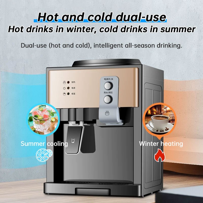 Distributeur d'eau électrique de comptoir 8°C-95°C, fontaine à eau chaude et froide pour la maison, la cuisine et le bureau