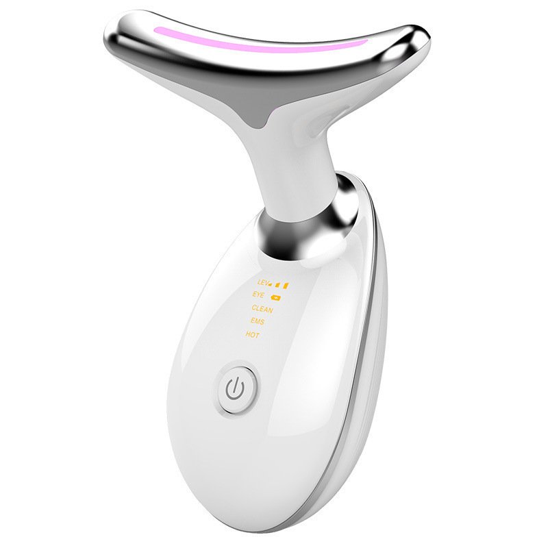 Appareil de massage de la nuque avec luminothérapie 7 couleurs pour le soin des rides du cou - Image 6