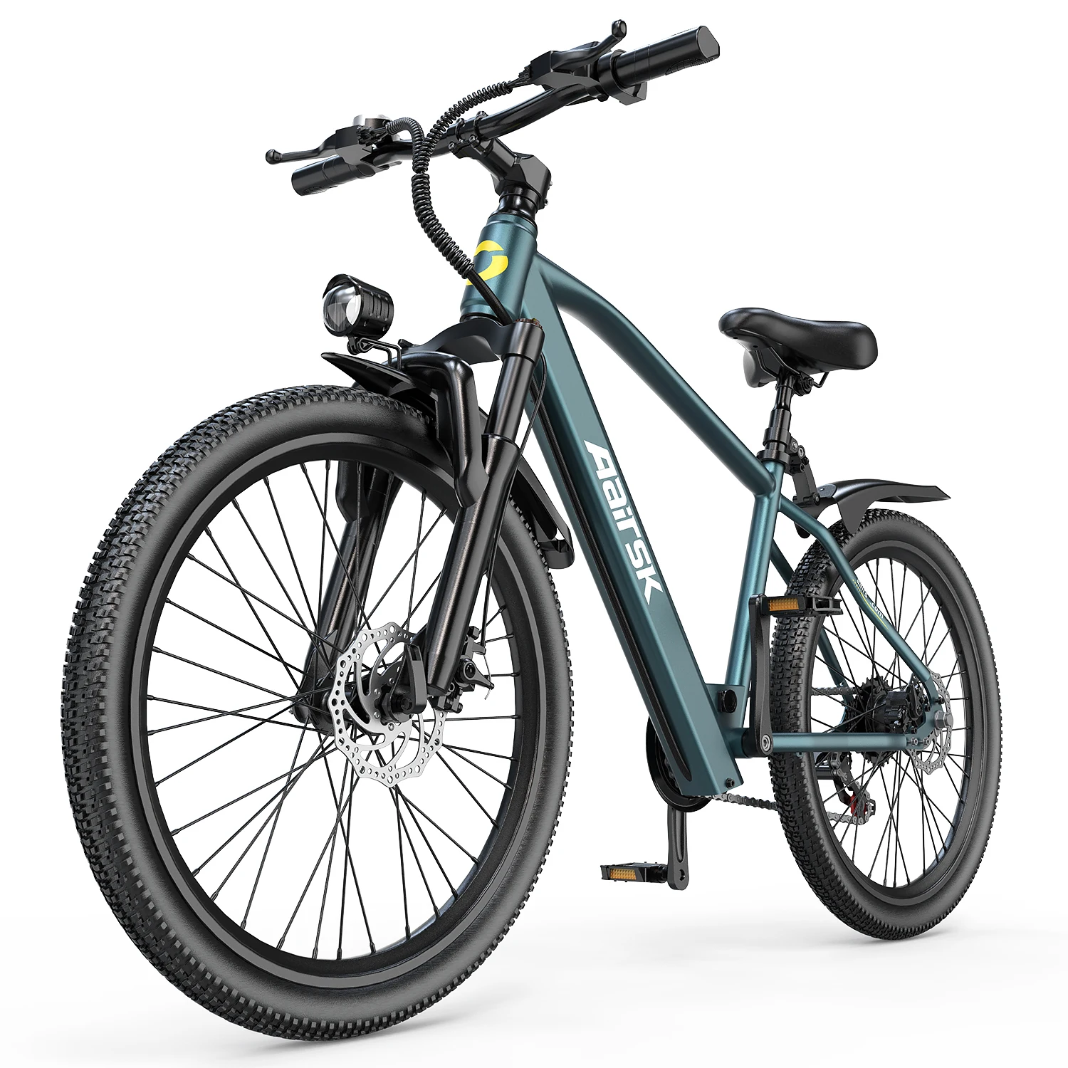VTT électrique 26 pouces pour adultes, moteur sans balais 250 W, batterie 36 V 10 Ah (468 Wh), autonomie jusqu'à 64 km, vitesse max. 25 km/h, 7 vitess - Image 2