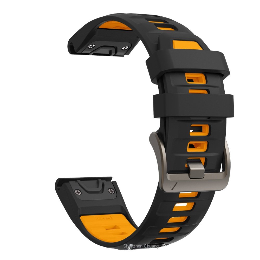 Compatible with Garmin Fenix 8 Official Style Strap, Fenix 8 Series 43/47/51mm Quick-Release Silicone Watch Band - Image 9