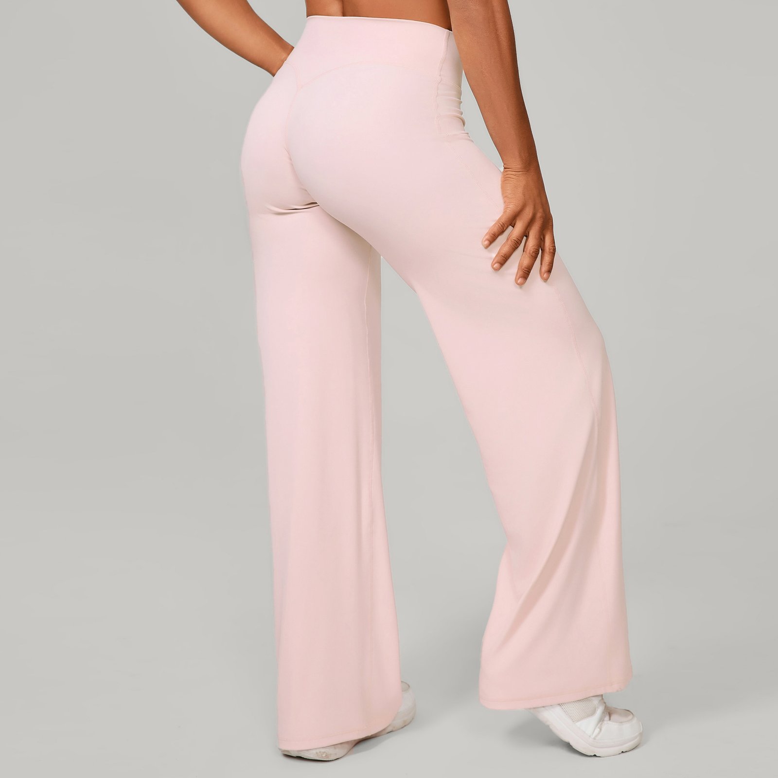 Pantalon de yoga confortable à taille haute et jambes droites pour femmes - Image 13