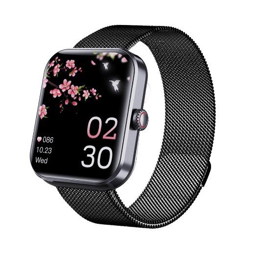 Montre connectée avec suivi de la fréquence cardiaque, de la pression artérielle, de la température corporelle et du sommeil, ainsi que compteur de pa - Image 8