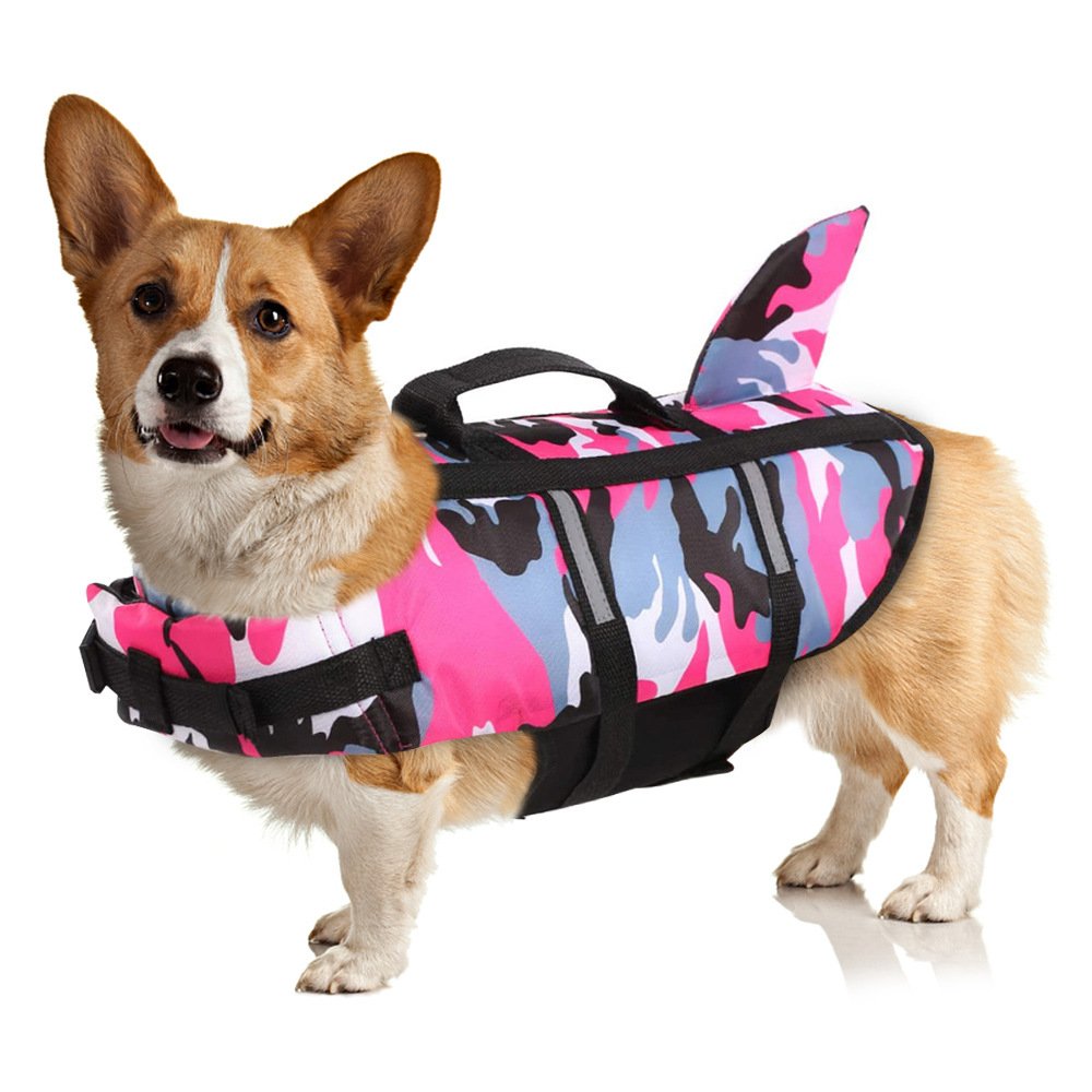 Gilet de sauvetage léger et ajustable par velcro pour chien. Maillot de bain pour chiens de taille moyenne à grande. - Image 7