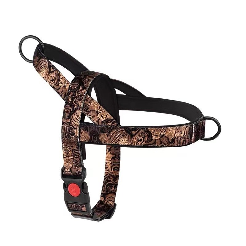 Harnais anti-traction pour chiens de races moyennes et grandes (Labrador, Golden Retriever), laisse et chaîne pour chien - Image 6