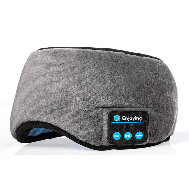 Masque de sommeil Bluetooth 3D avec écouteurs sans fil – Nouveau modèle stéréo - Image 5