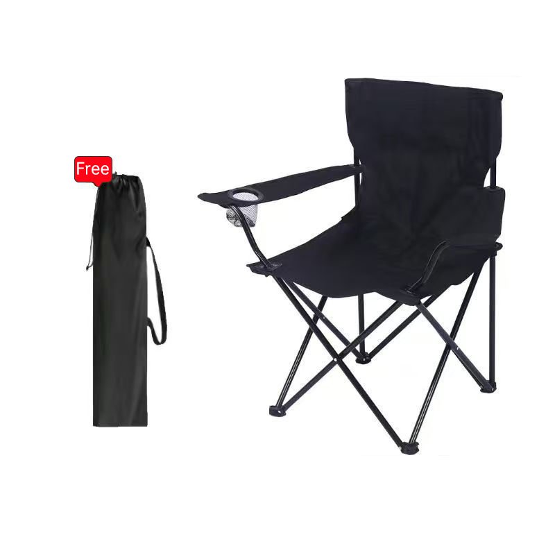 Chaise de camping pliante et portable – Siège de pêche 50 x 50 x 80 cm, léger et robuste, supporte jusqu'à 130 kg, facile à transporter - Image 6