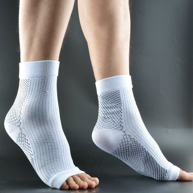 Chaussettes de sport mollet, chaussettes de compression pour fitness en extérieur, chaussettes de maintien pour corde à sauter, chaussettes de protect - Image 4