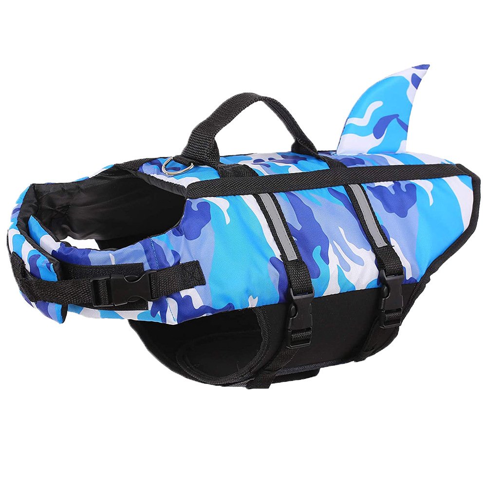 Gilet de sauvetage léger et ajustable par velcro pour chien. Maillot de bain pour chiens de taille moyenne à grande. - Image 5
