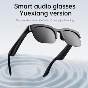 Lunettes intelligentes sans fil Bluetooth 6.0 avec IA : écoute de musique, appels, sport, longue autonomie, traduction automatique.