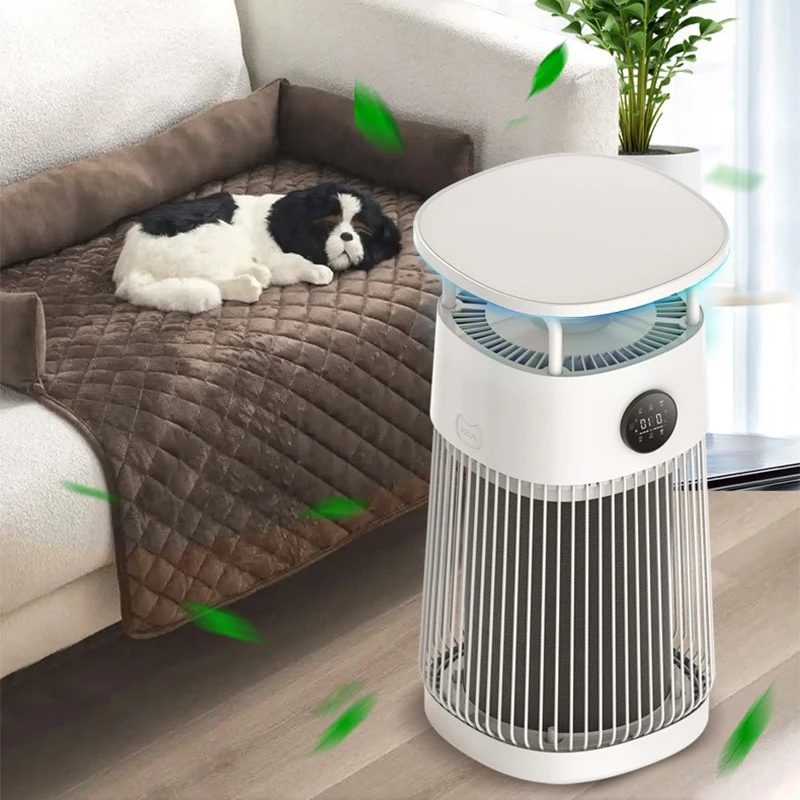 Les chats domestiques utilisent des purificateurs d'air pour aspirer les poils, éliminer les odeurs et les allergènes, stériliser et désinfecter. - Image 5