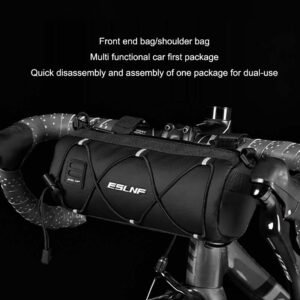 Sacoche avant pour vélo, sac de rangement grande capacité, sacoche de cyclisme étanche pour l'extérieur, sacoche avant pour VTT