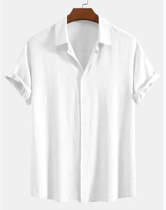 Ensemble de costume pour homme en lin et coton, coupe ajustée, col montant - Image 9