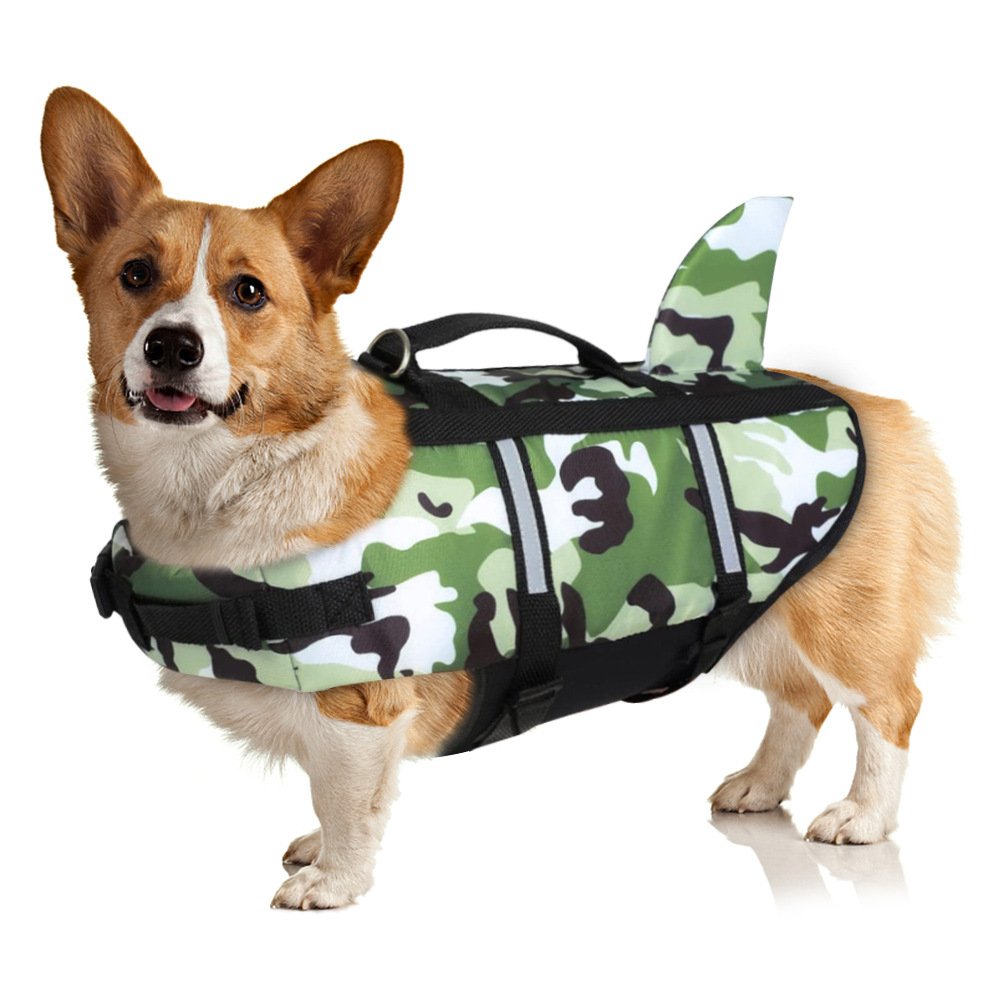Gilet de sauvetage léger et ajustable par velcro pour chien. Maillot de bain pour chiens de taille moyenne à grande. - Image 8