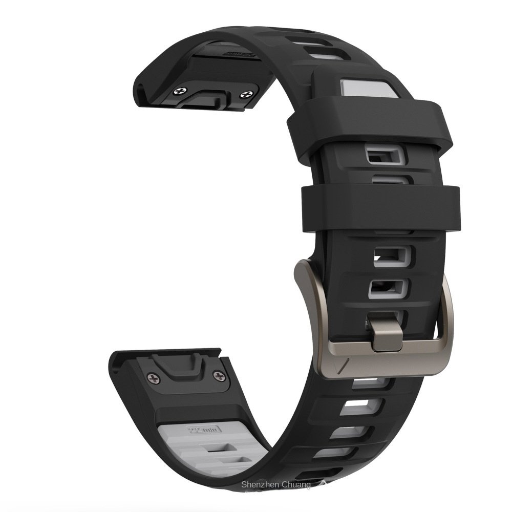 Compatible with Garmin Fenix 8 Official Style Strap, Fenix 8 Series 43/47/51mm Quick-Release Silicone Watch Band - Image 8